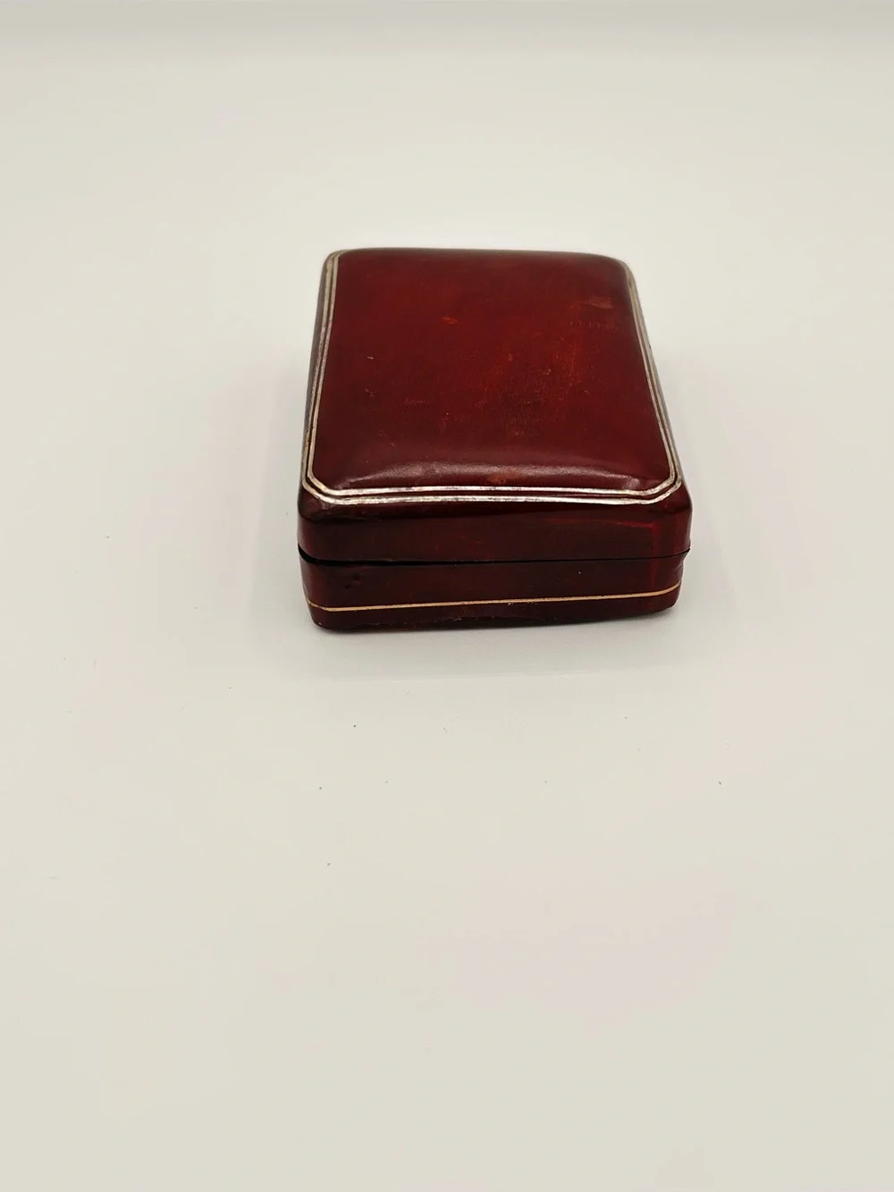 Italian Calf Leather Jewelry Trinket Box